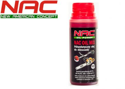 GTU3 Olej do silników dwusuwowych NAC 100 ml [RED]